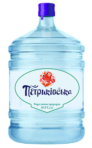 Вода питна негазована ТМ Петриківська 18,9 л